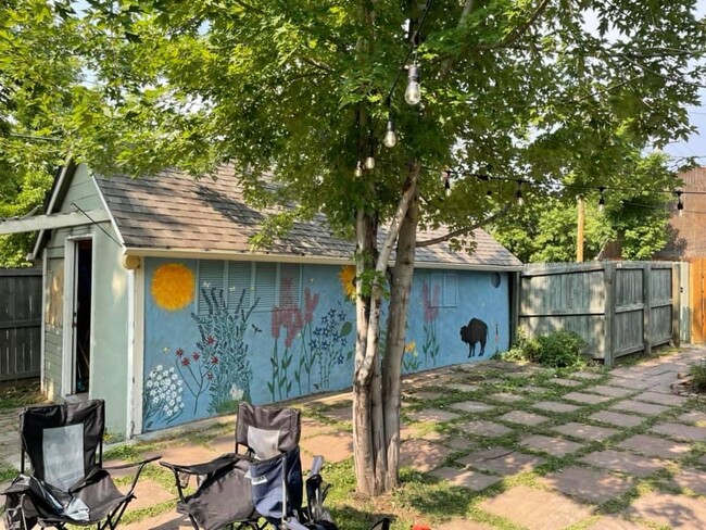 Unit A Carriage house turned storage shed - 1544 9th St