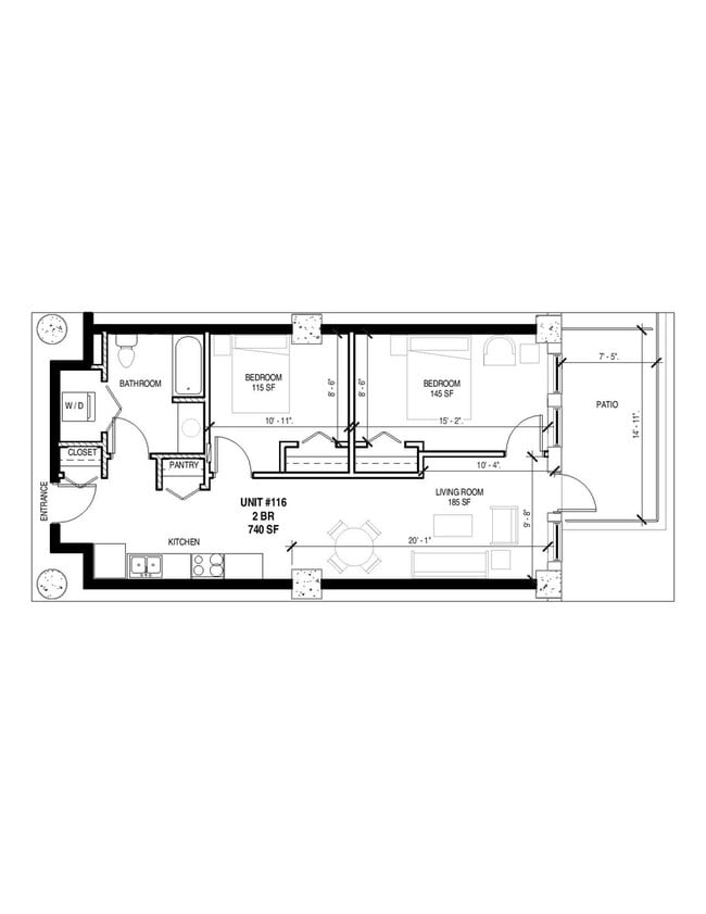 Unit #116 - Paper Box Lofts