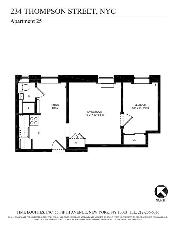 Floorplan - 234-236 Thompson Street