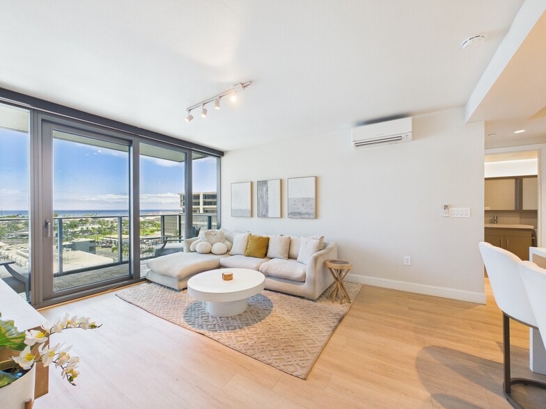 living room - 600 Ala Moana Blvd