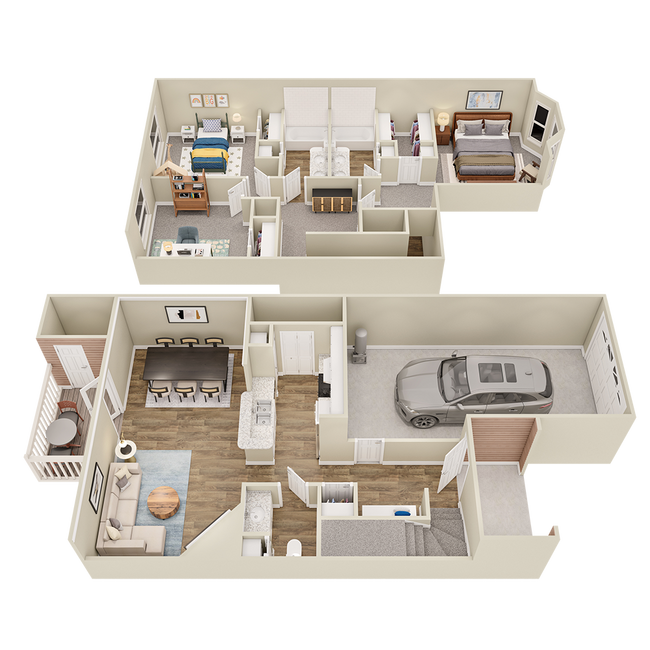 Floorplan - The Fairways at Birkdale Apartment Homes