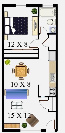 1BR/1BA - Allison Court Apartments