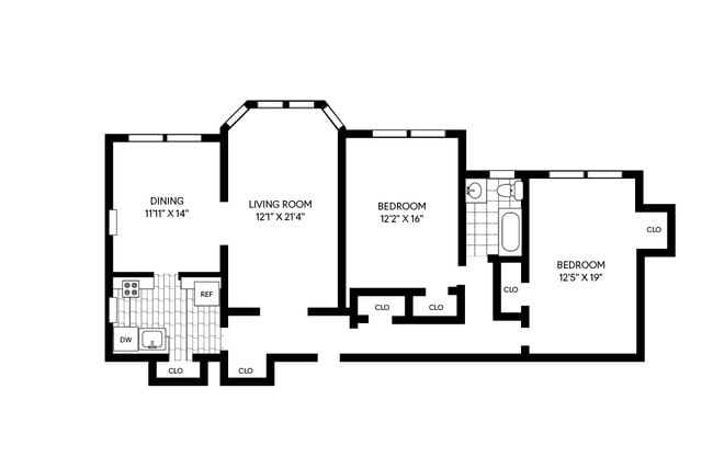 Floorplan - Montclair Arms