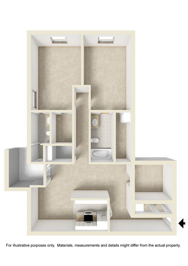 Floorplan - The Forest Apartments