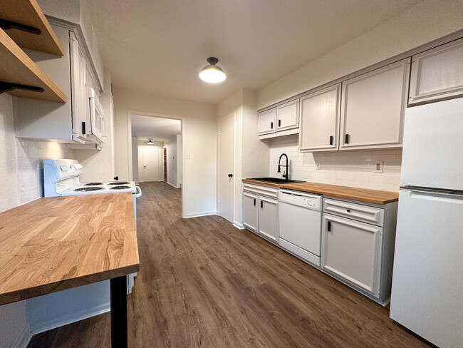 Kitchen view of laundry door room - 2300 Nacogdoches Rd