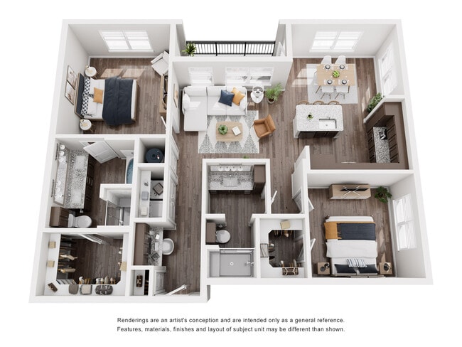 2 Bed/2 Bath - Arella on Jones