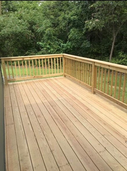 Back deck - 5616 Gardner Rd