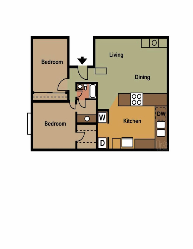 Floorplan - Athens Townhomes