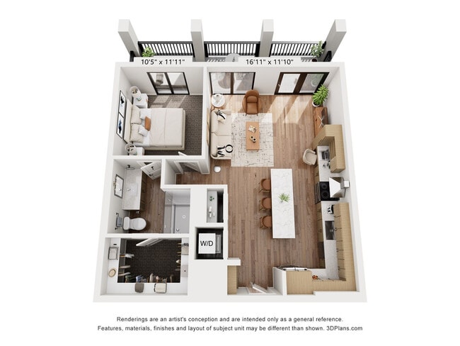 Floorplan - 2800 Taylor