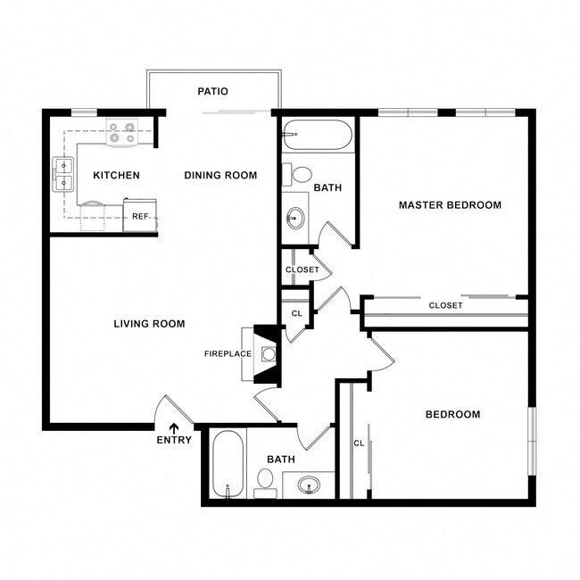 Floorplan - Victoria Apartments