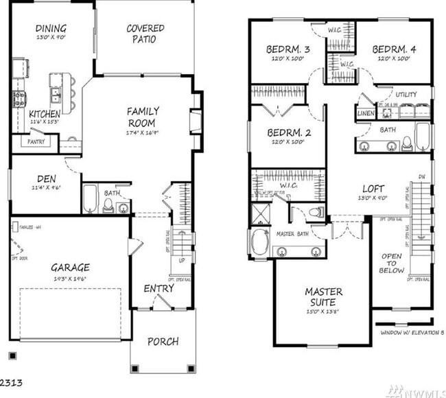 Floor Plan - 3960 Maritime Dr SW