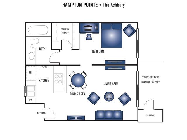 Floorplan - Hampton Pointe