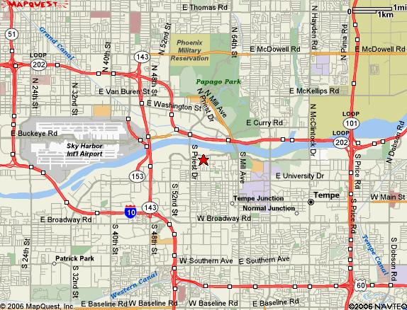 Area Map - 1065 W 1st St