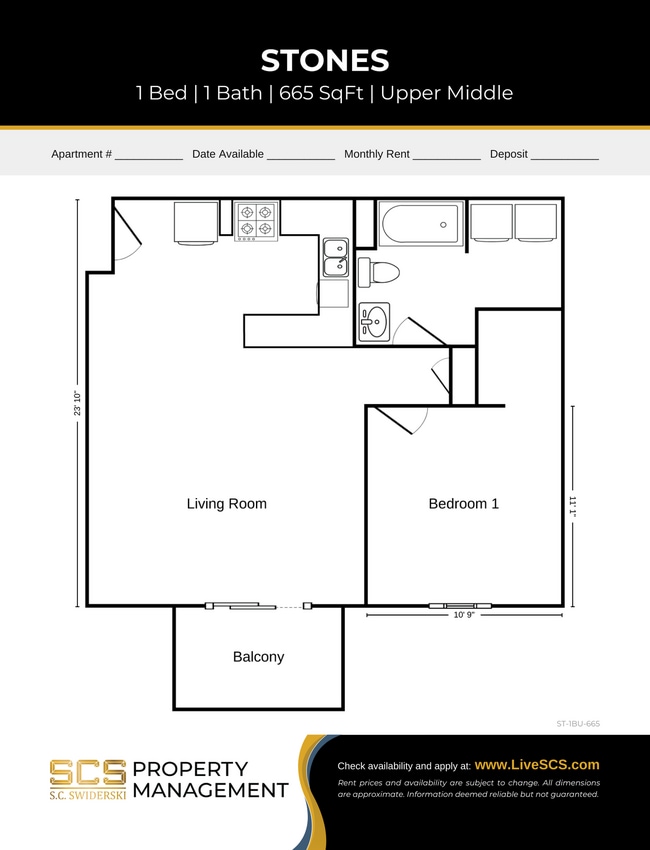 Floorplan - Birchwood Apartment Community