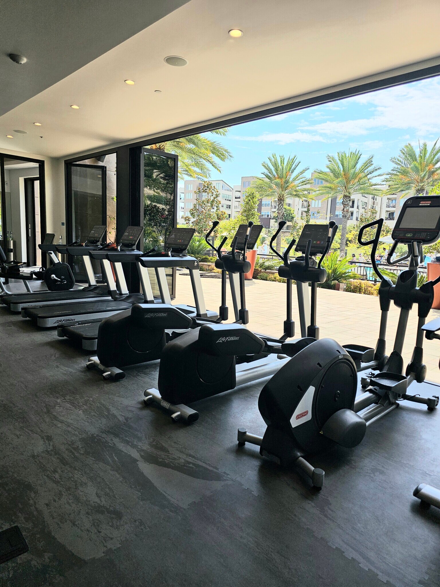Gym facing pool - 8536 Aspect Dr