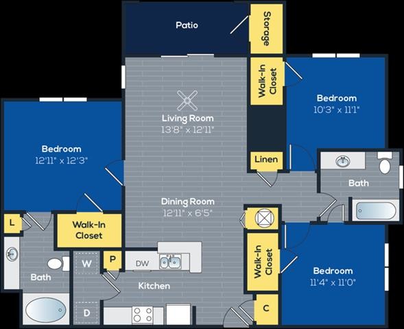 Floorplan - Heritage at Riverstone