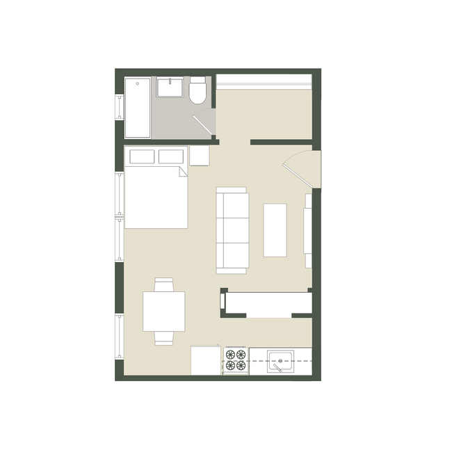 Floorplan - 1807-09 N. Lincoln Park West