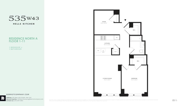 Floorplan - 535 W 43rd Street
