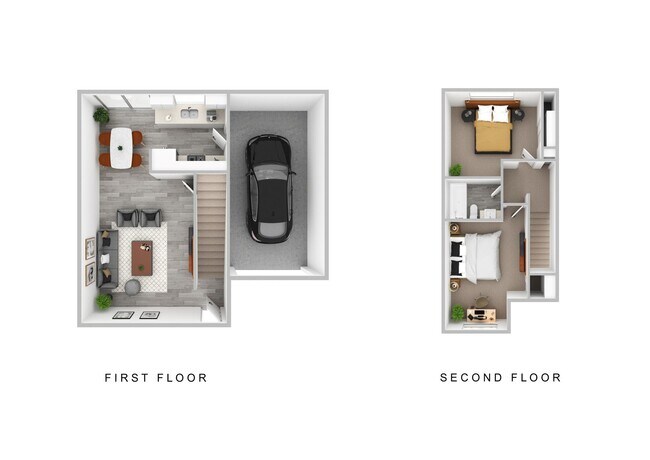 Floorplan - Evergreen Townhouses