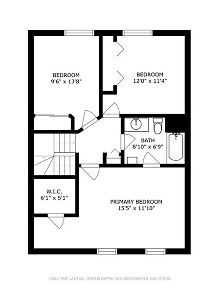 2nd Floor Plan - 86 Bradford Ln