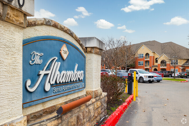 Signage - The Alhambra - Old