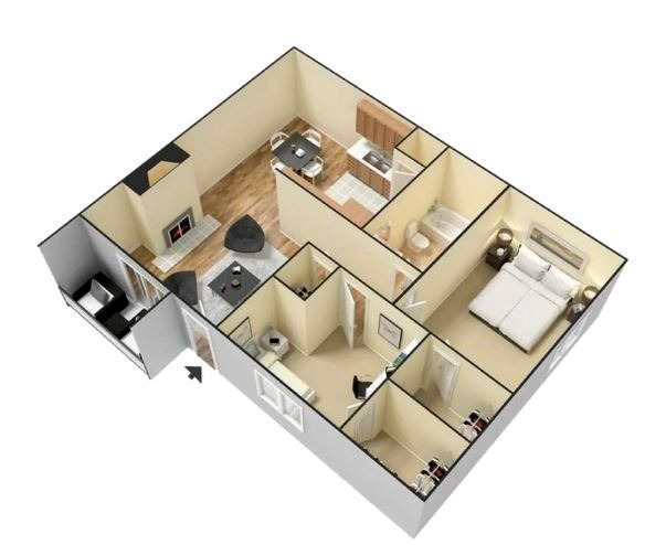 The Premier floorplan - The Enclave