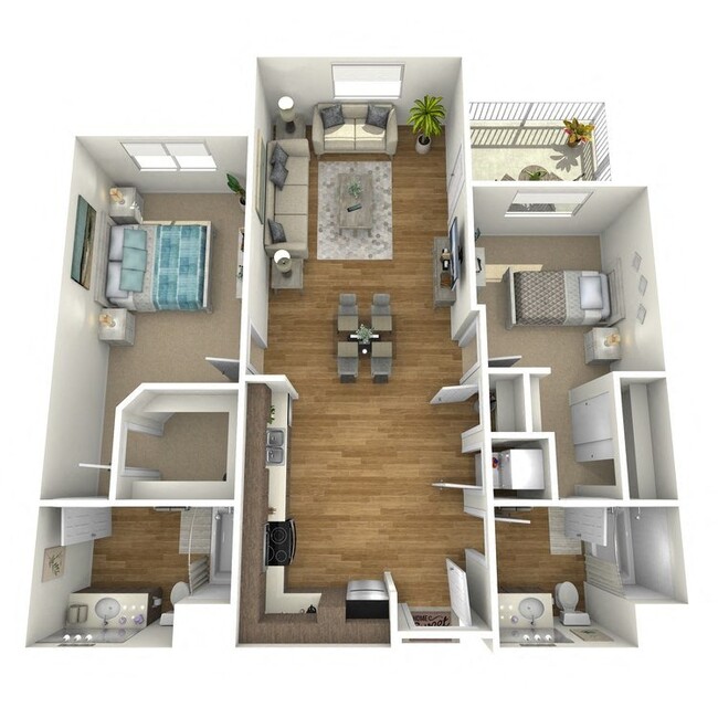 Floorplan - Oxnard Town Square 12