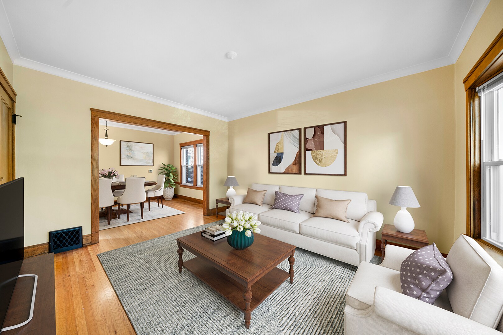 Living Room View 2 - 5344 N Ashland Ave