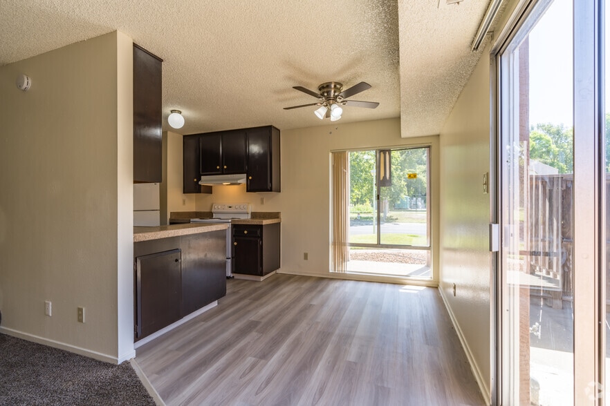 3BR, 1.5BA - 1,400SF - Dining Room - South Park Village Apartments