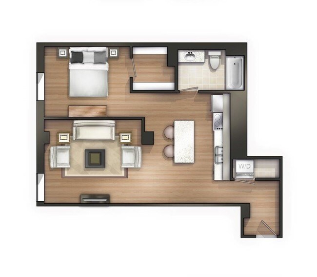 Floorplan - The Land Bank Loft Apartments