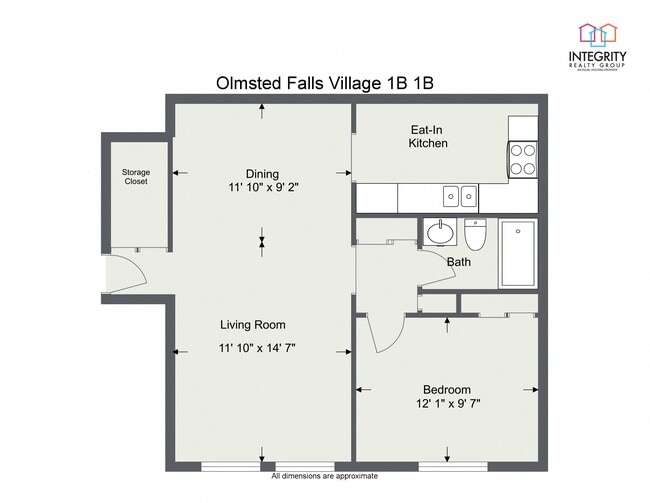 Floorplan - Olmsted Falls Village Apt - SPO Properties