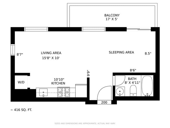 Building Photo - Brand New Construction Studio Apartment with Air Conditioning in the Ironworks Building