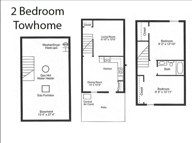 Floorplan - Sharon Green Townhomes