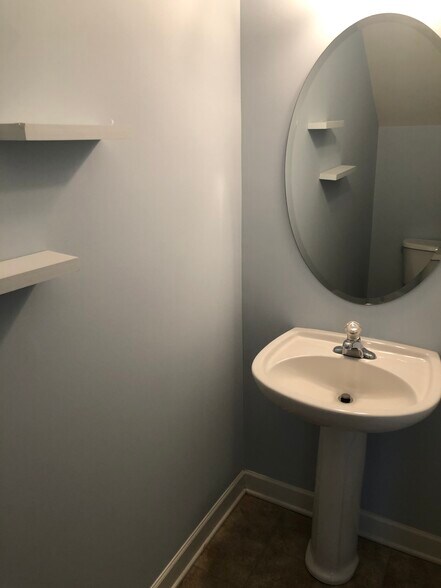 1/2 bath on main level - 3535 Bell Rd