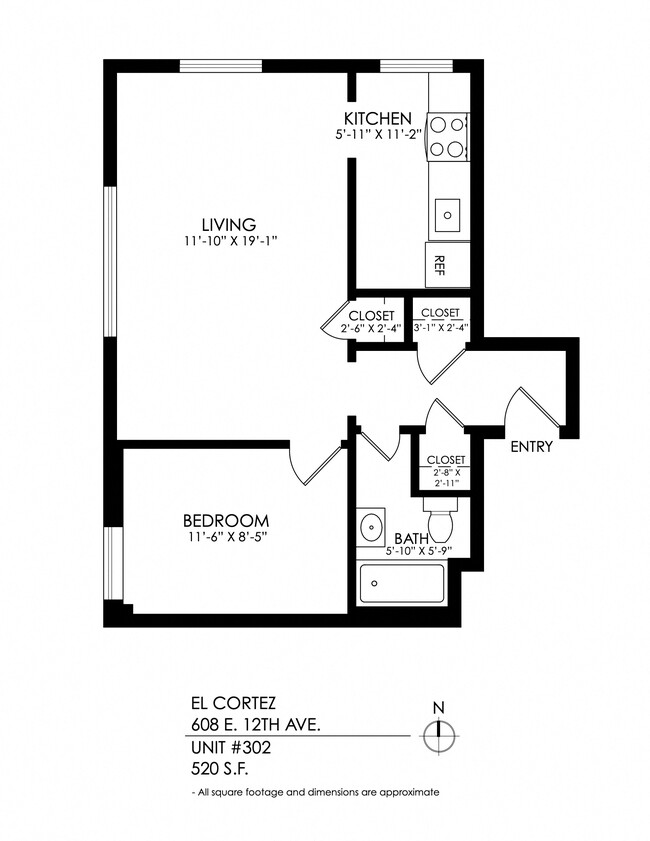 Floorplan - El Cortez