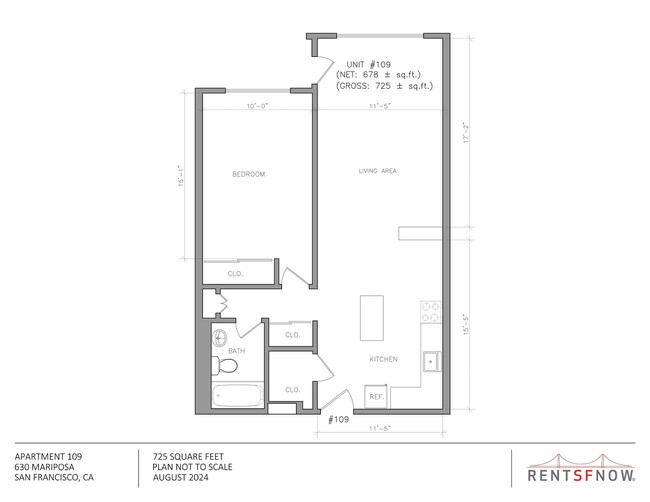 Floorplan - 630 Mariposa