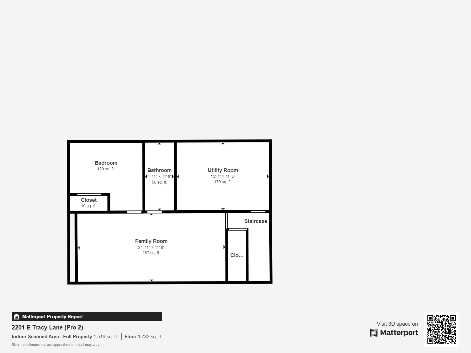 Downstairs - 2201 Tracy Ln
