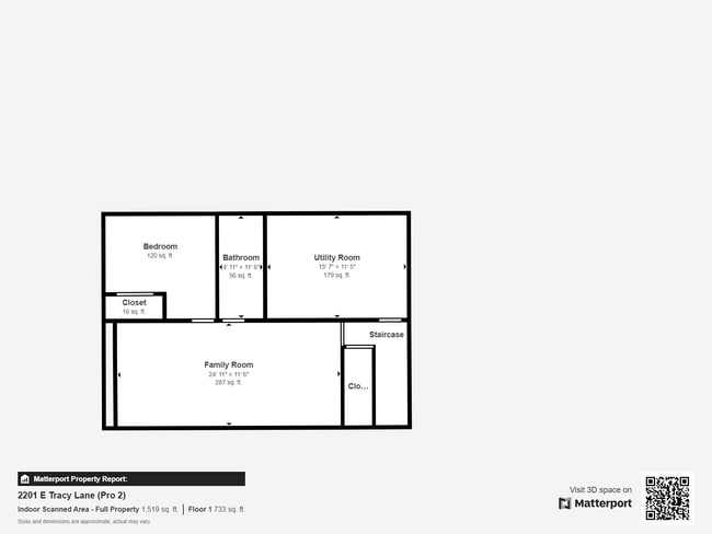 Downstairs - 2201 Tracy Ln
