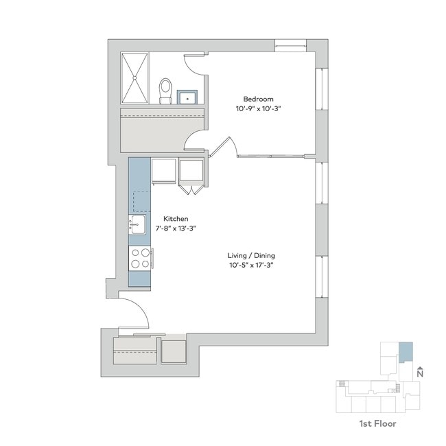 Floorplan - Interstate Flats