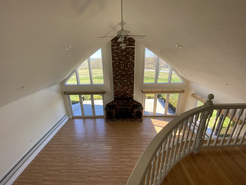 Living Room from loft - 3875 Union St