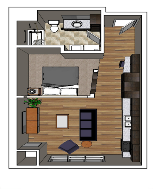 Floorplan - University Hill Village - UHV Building 2