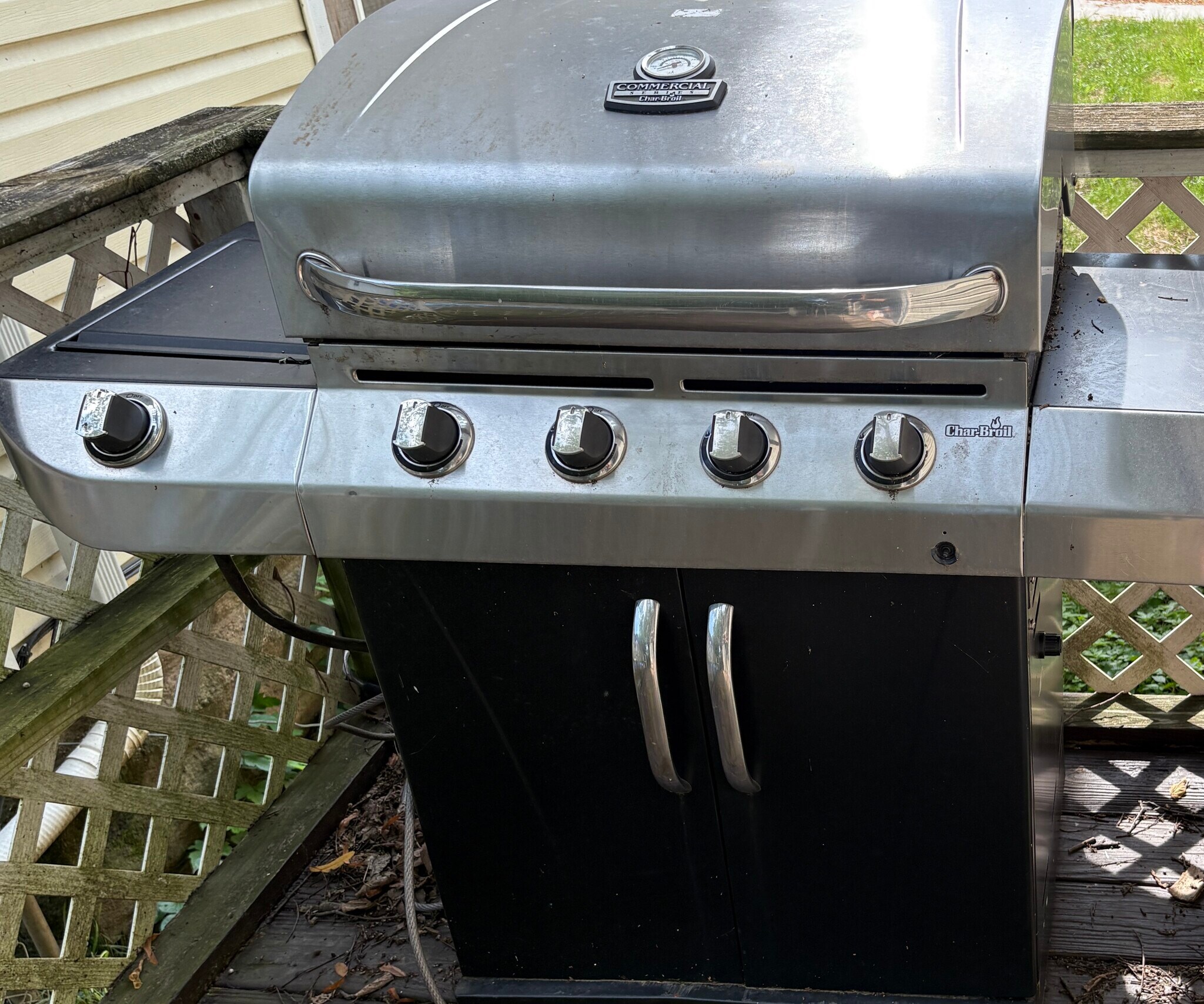 grill on back deck - 352 Buckingham St