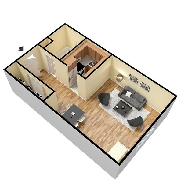 Interior Photo - 1200 Riverside