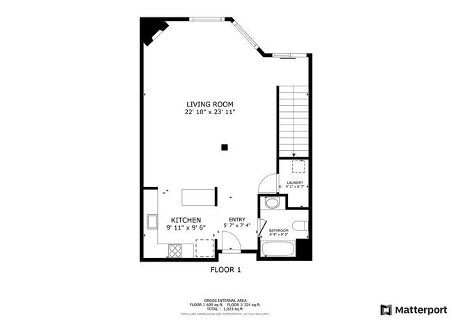 Building Photo - SoMa - 1 BR, 2 BA Loft 975 Sq. Ft. - 3D Vi...