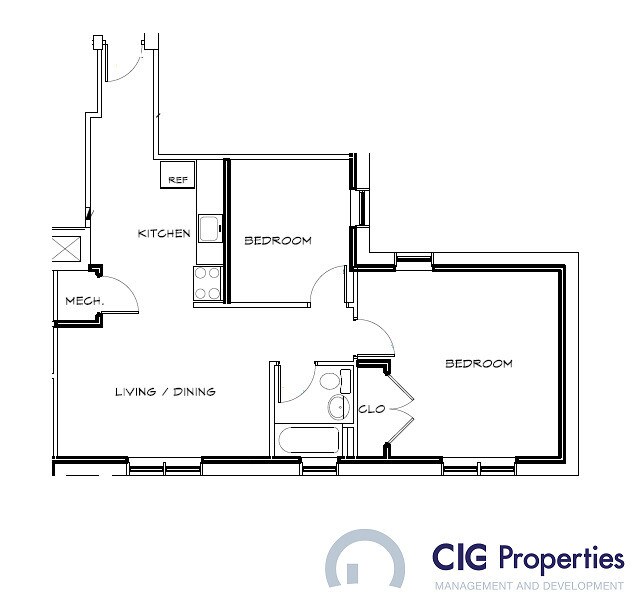 Floorplan - Residence on 18th