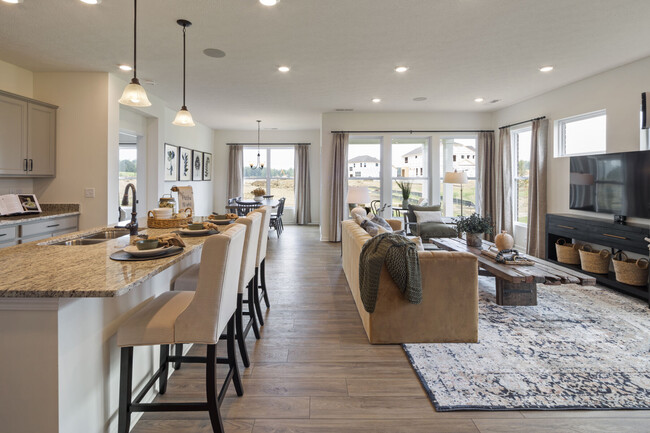 Kitchen into Living Room - 1529 Dell Glen Rd