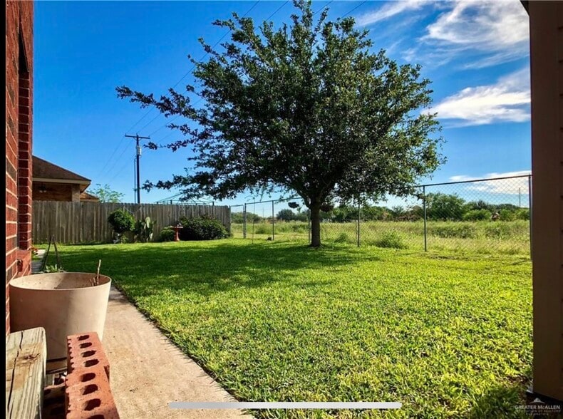 Back yard - 1305 Ambrosia Dr