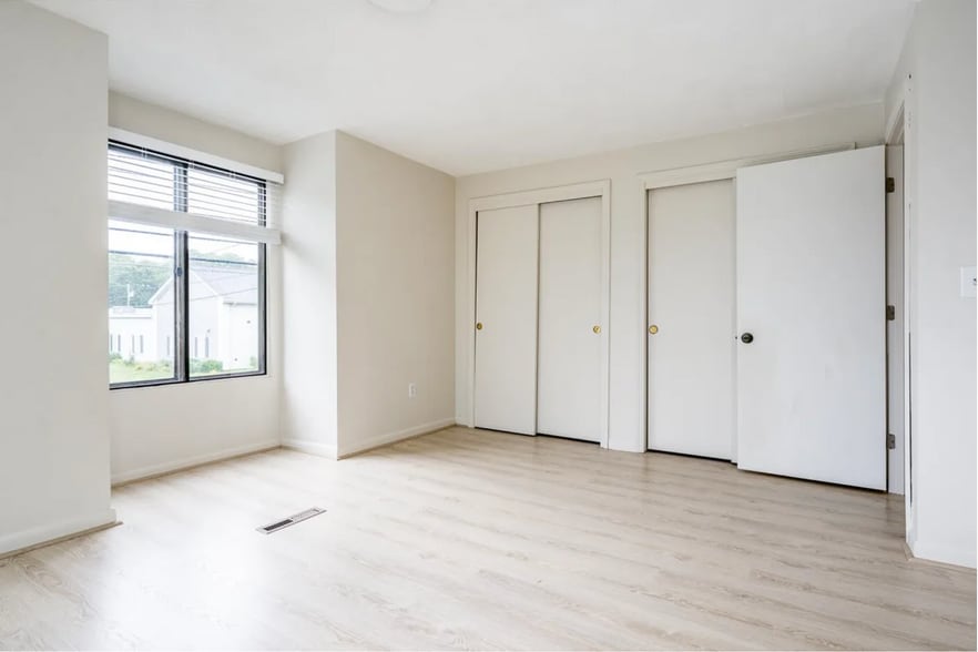 Double closets in Back Bedroom - 329 W Main St