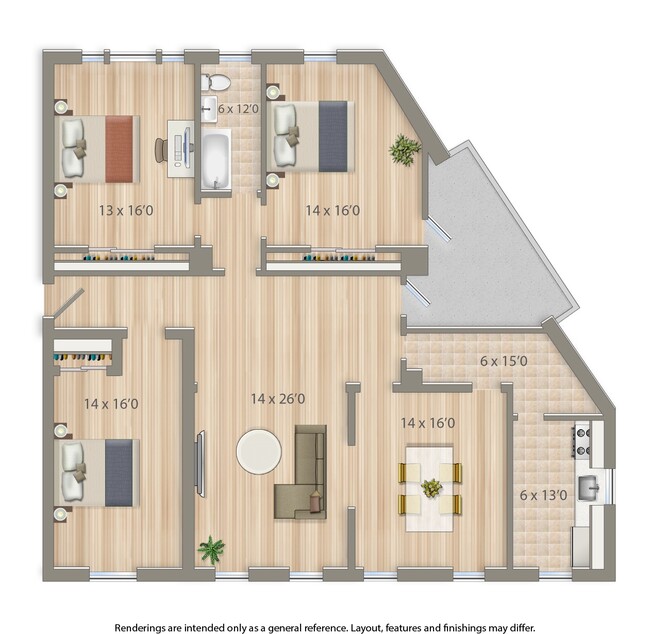 Floorplan - 2701 Connecticut Ave