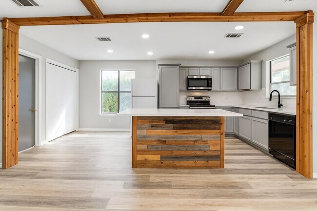 Building Photo - Shaded Wylie Charmer with Fireplace & Covered Patio Comfortable 3-Bed Living